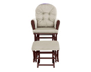 Mason - Comfortable Glider And Ottoman - R&R Furniture Gallery (Fountain Valley, CA)