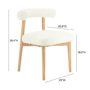 Spara - Boucle Side Chair - R&R Furniture Gallery (Fountain Valley, CA)