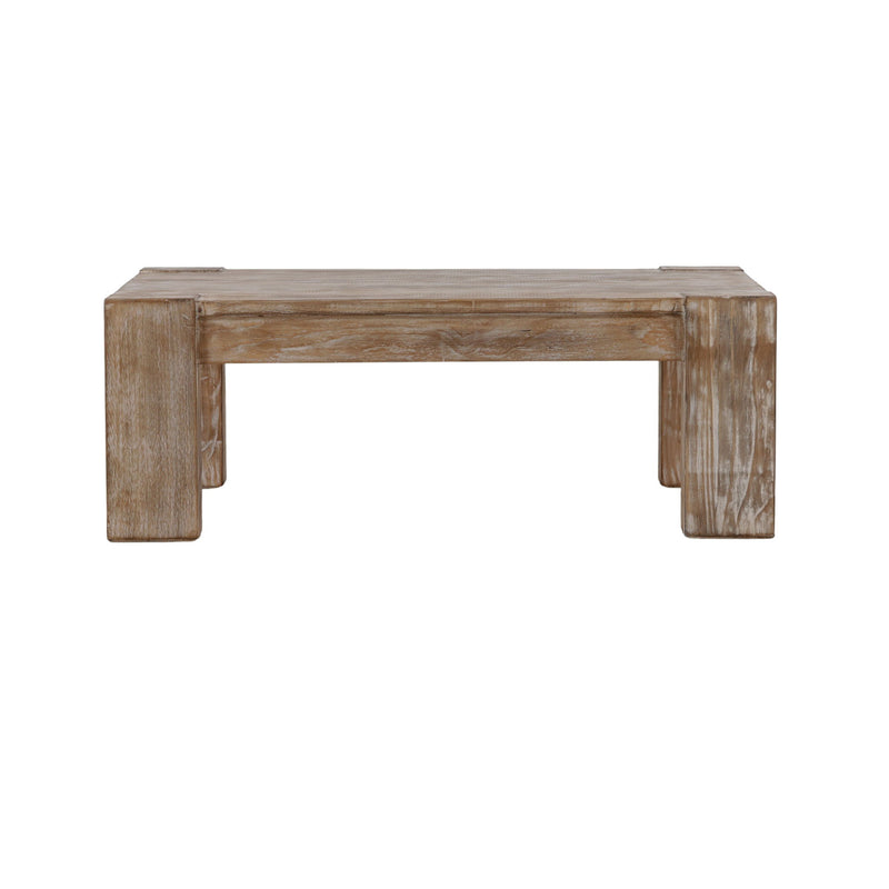 Parson - Coffee Table - Antique Natural With Water