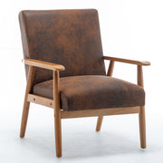 Wide Arm Chair - Light Brown - R&R Furniture Gallery (Fountain Valley, CA)