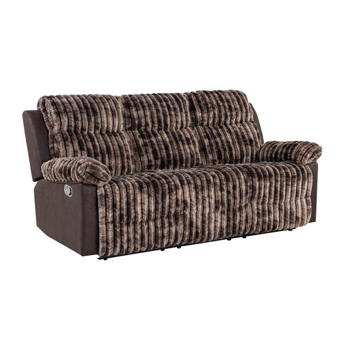 Brenda - Sofa With Manual Recline Function - R&R Furniture Gallery (Fountain Valley, CA)