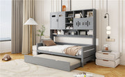 Daybed With All-In-One Cabinet And Shelf - R&R Furniture Gallery (Fountain Valley, CA)
