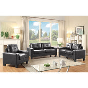 Glory Furniture Newbury track arm loveseat in cozy space, stationary design with plush cushions and stylish upholstery.