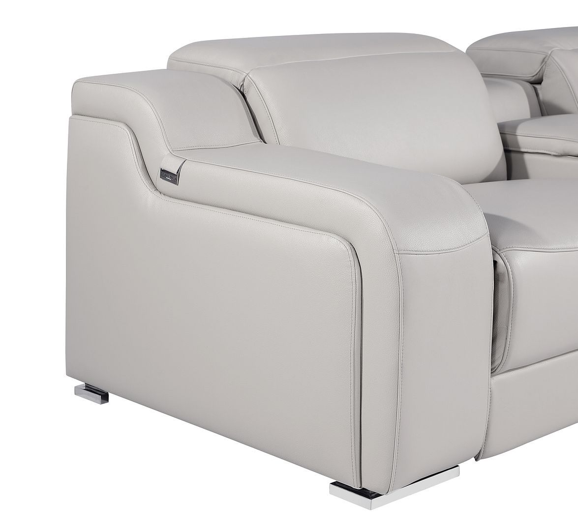 1116 - 12-Piece U-Shaped Sectional Sofa In With 4 Power Recliners & Power Headrests