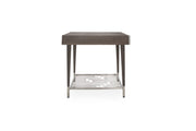 Roxbury Park - End Table - Slate - R&R Furniture Gallery (Fountain Valley, CA)
