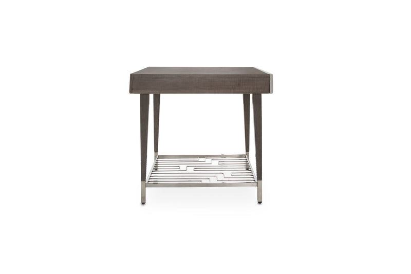 Roxbury Park - End Table - Slate - R&R Furniture Gallery (Fountain Valley, CA)
