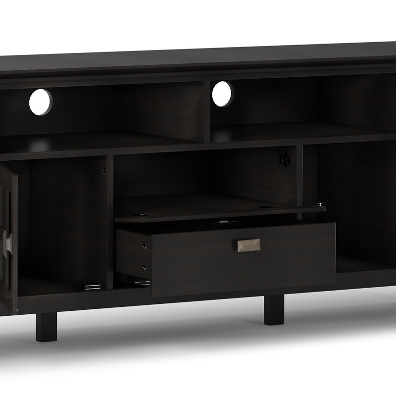 Artisan - TV Media Stand - Hickory Brown - R&R Furniture Gallery (Fountain Valley, CA)