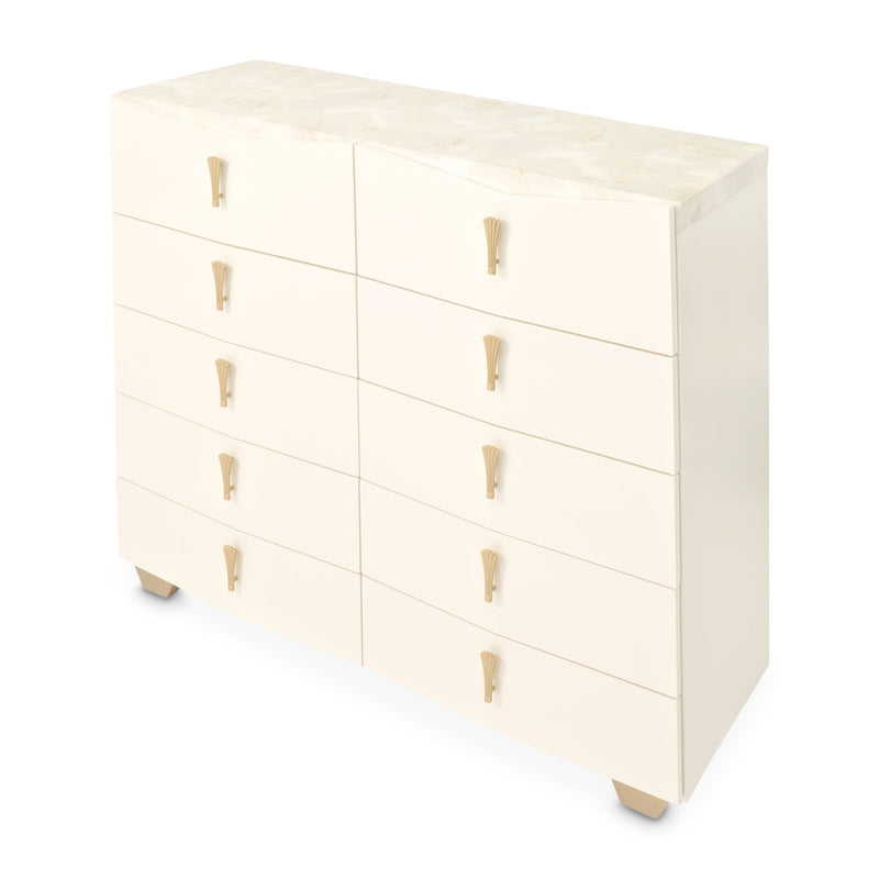 Fantosini - 10-Drawer Mule Chest - R&R Furniture Gallery (Fountain Valley, CA)
