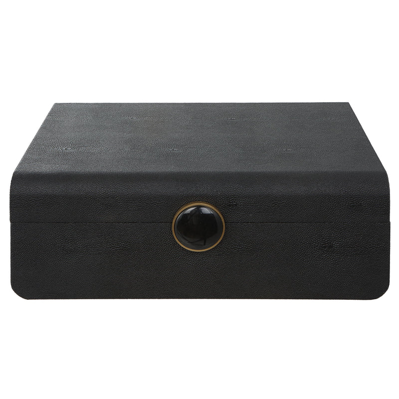 Lalique Art Deco box by Uttermost featuring intricate glass design and elegant craftsmanship.