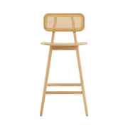 Bari - Indoor Wood Barstool (Set of 2) - R&R Furniture Gallery (Fountain Valley, CA)