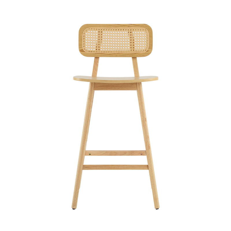 Bari - Indoor Wood Barstool (Set of 2) - R&R Furniture Gallery (Fountain Valley, CA)