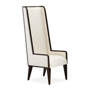 Belmont Place - Desk Chair - White / Dark Brown - R&R Furniture Gallery (Fountain Valley, CA)