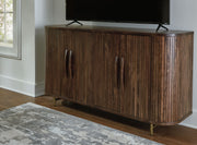 Amickly - Accent Cabinet - Dark Brown - R&R Furniture Gallery (Fountain Valley, CA)
