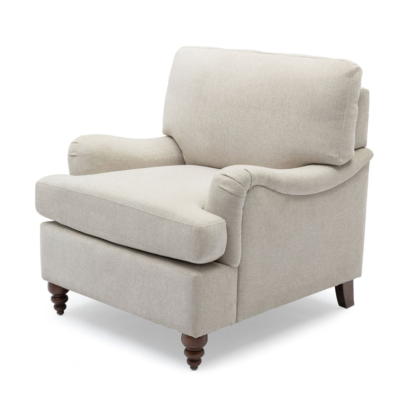 Candor - Arm Chair With English Roll Arms