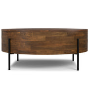 Rayburn - Drum Table - R&R Furniture Gallery (Fountain Valley, CA)