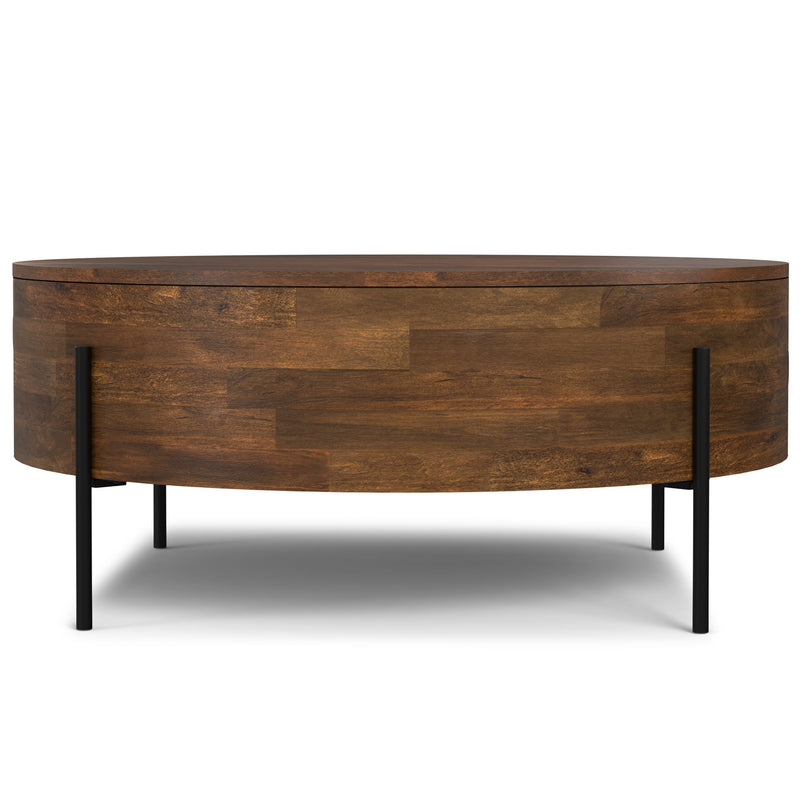 Rayburn - Drum Table - R&R Furniture Gallery (Fountain Valley, CA)