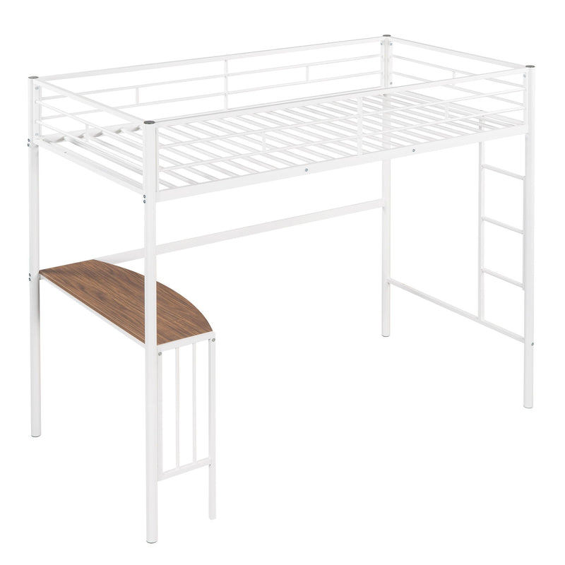 Bunk Bed With Desk, Ladder And Quality Slats For Bedroom - R&R Furniture Gallery (Fountain Valley, CA)