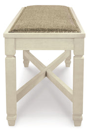 Bolanburg - Large UPH Dining Room Bench - Beige - R&R Furniture Gallery (Fountain Valley, CA)