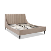 Aspen - Vertical Tufted Modern Headboard Platform Bed Set - R&R Furniture Gallery (Fountain Valley, CA)