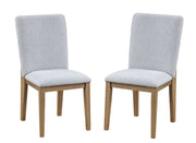 Delphine - 19" Dining Chair (Set of 2) - Gray - R&R Furniture Gallery (Fountain Valley, CA)