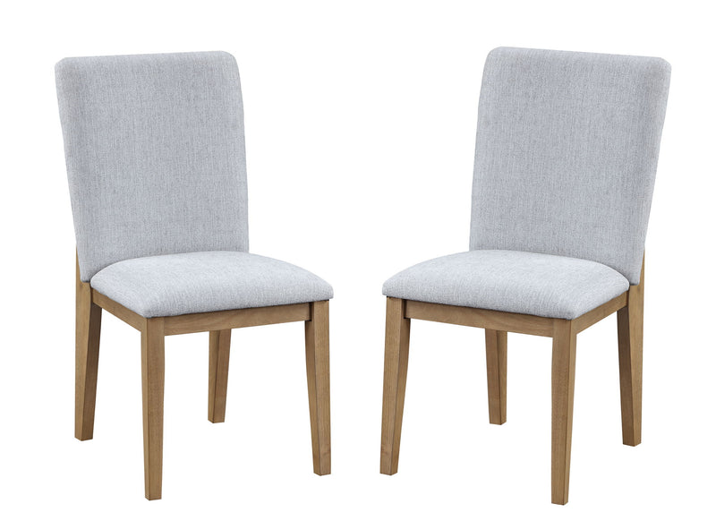 Delphine - 19" Dining Chair (Set of 2) - Gray - R&R Furniture Gallery (Fountain Valley, CA)