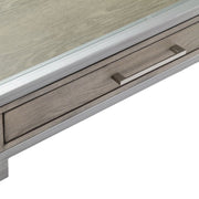 Adela - Writing Desk - Antique Silver - R&R Furniture Gallery (Fountain Valley, CA)