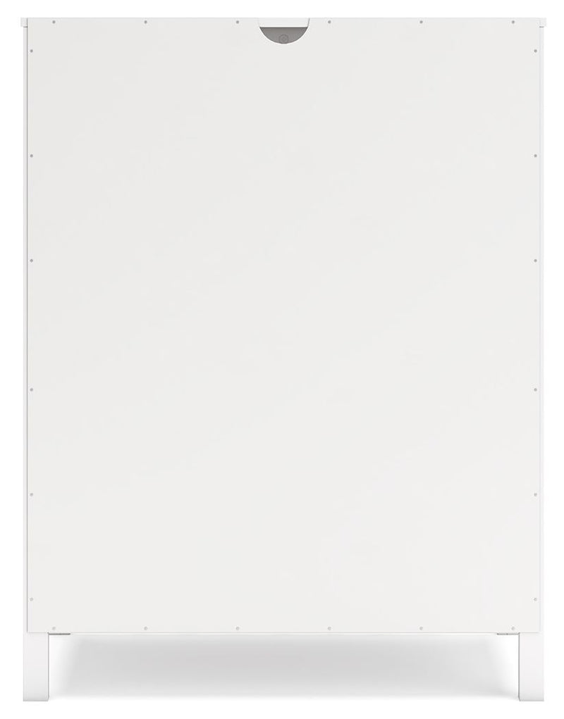 Hallityn - Bookcase - White - R&R Furniture Gallery (Fountain Valley, CA)