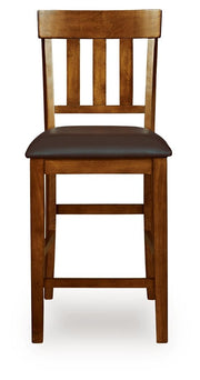 Ralene - Upholstered Barstool (Set of 2) - Medium Brown - R&R Furniture Gallery (Fountain Valley, CA)