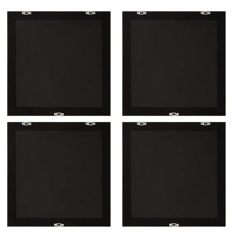 Fourfold - Framed Prints (Set of 4) - Gold