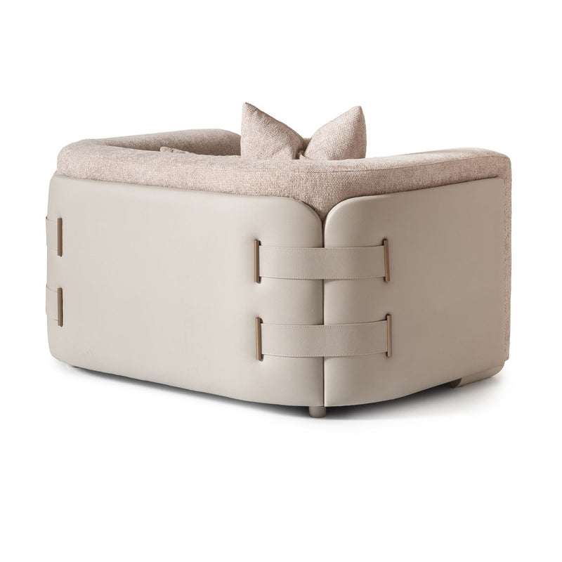 Canberra - Chair And A Half - Mink - R&R Furniture Gallery (Fountain Valley, CA)