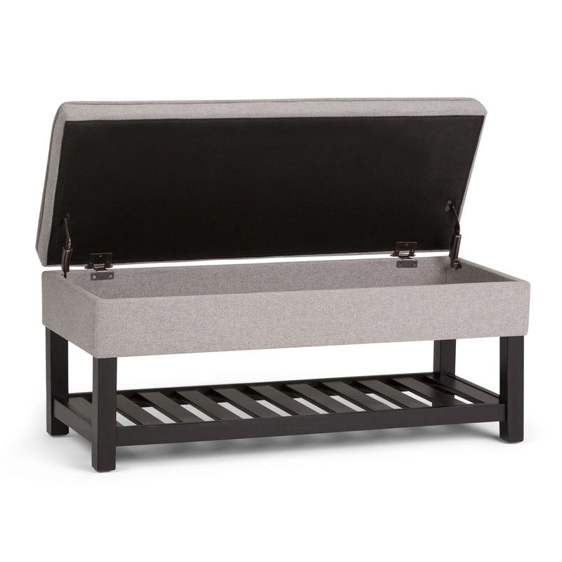 Cosmopolitan - Storage Ottoman Bench With Open Bottom - R&R Furniture Gallery (Fountain Valley, CA)
