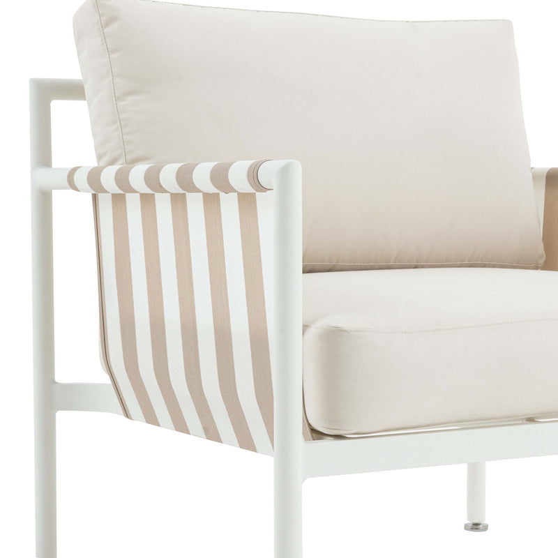 Dunes - Outdoor Armchair - Cream - R&R Furniture Gallery (Fountain Valley, CA)