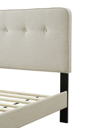 Upholstered Bed Compact With USB - R&R Furniture Gallery (Fountain Valley, CA)