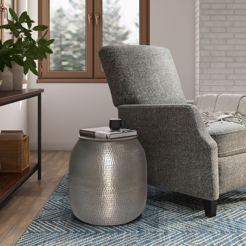 Griffen - Handcrafted Metal Storage Accent Table - R&R Furniture Gallery (Fountain Valley, CA)