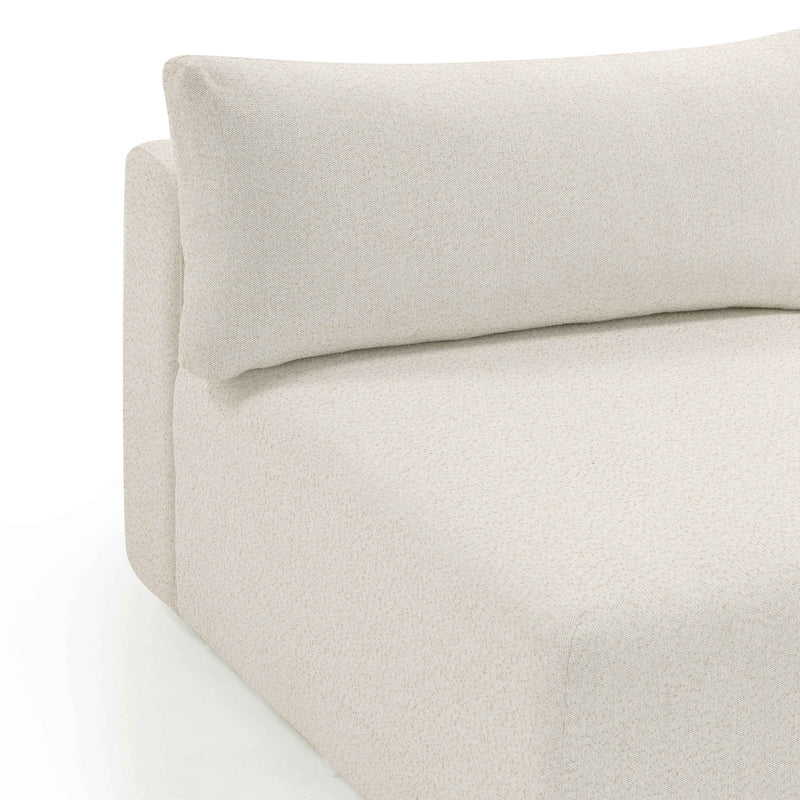 Hangover - Outdoor Modular Armless Chair - Cream - R&R Furniture Gallery (Fountain Valley, CA)