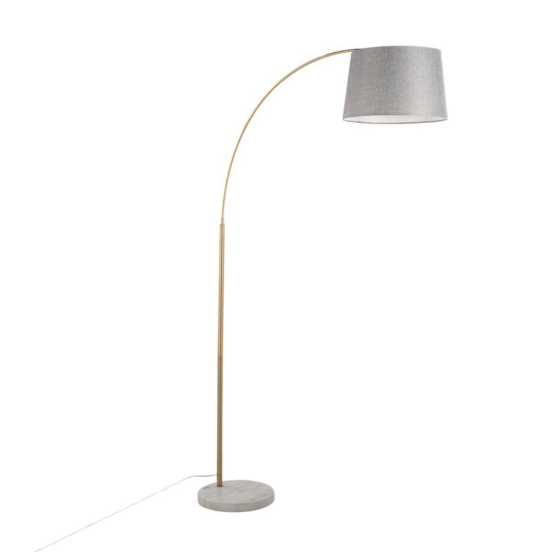 Contemporary Lumi Source March floor lamp with sleek design and elegant finish, standing tall with a modern aesthetic.