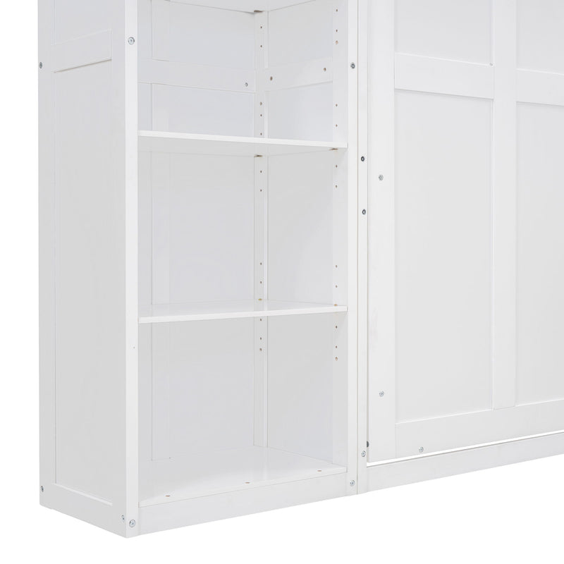 Murphy Wall Bed With Shelves - R&R Furniture Gallery (Fountain Valley, CA)
