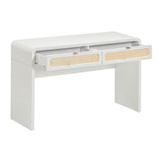 Patty - Rattan Console Desk - R&R Furniture Gallery (Fountain Valley, CA)