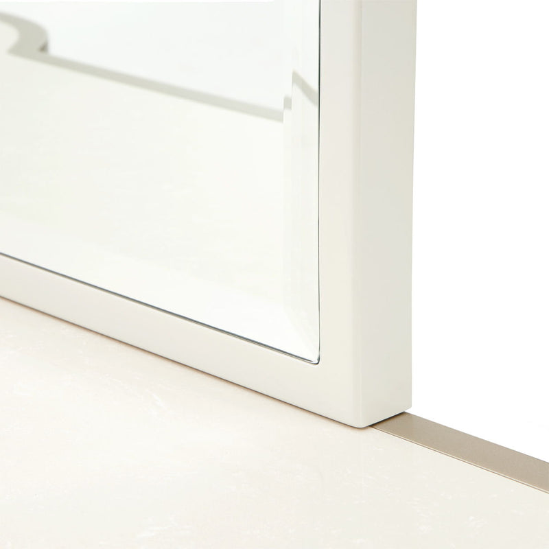 La Marisia - Dresser Mirror - Creamy Pearl - R&R Furniture Gallery (Fountain Valley, CA)