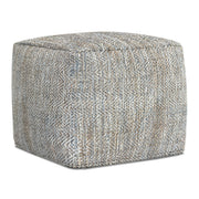 Nate - Square Pouf - R&R Furniture Gallery (Fountain Valley, CA)