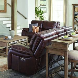 Vail - Power Reclining Loveseat - Burnt Sienna