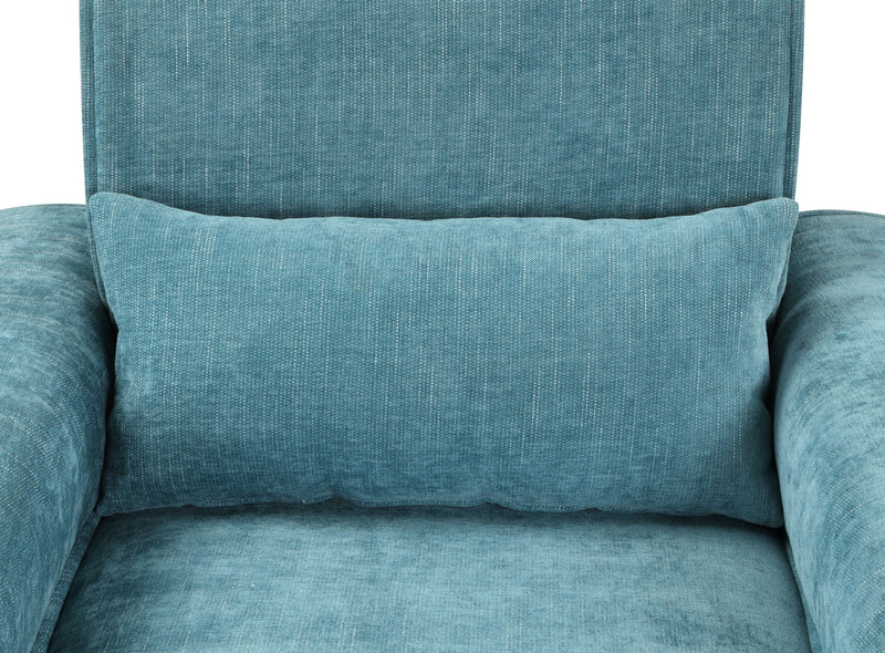 Valentina - Sofa With Metal Legs And Throw Pillows - R&R Furniture Gallery (Fountain Valley, CA)