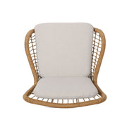 Outdoor Wicker Club Chair With Cushions (Set of 2) - R&R Furniture Gallery (Fountain Valley, CA)