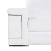 296 - Genuine Leather Loveseat - R&R Furniture Gallery (Fountain Valley, CA)