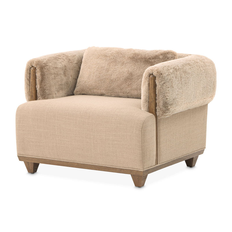 Portrait - Accent Chair - Toffee / Sienna Brown - R&R Furniture Gallery (Fountain Valley, CA)