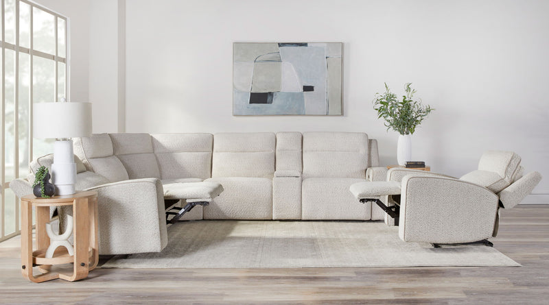 Lancaster - Power Zero Gravity Recliner P2 - Fluffy River Rock - R&R Furniture Gallery (Fountain Valley, CA)