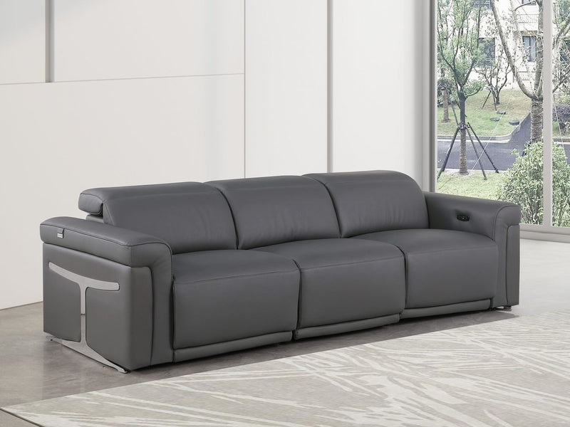 1126 - 3-Piece Modular Power Reclining Sofa In With 3 Power Recliners & Power Headrests - R&R Furniture Gallery (Fountain Valley, CA)