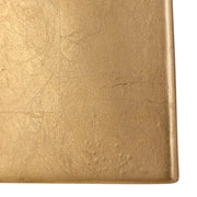 Set of six gold Fluttering Pages wall decor pieces by Uttermost, featuring abstract, feather-like designs for stylish wall decoration.