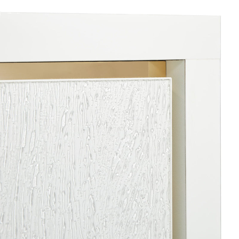 Palm Gate - Nightstand - Cloud White - R&R Furniture Gallery (Fountain Valley, CA)