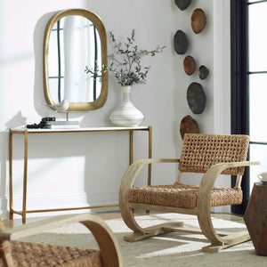 Affinity - Marble Console Table - White